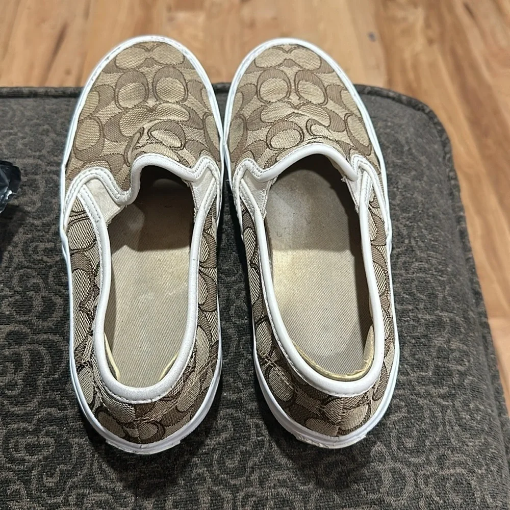 Coach slip ons